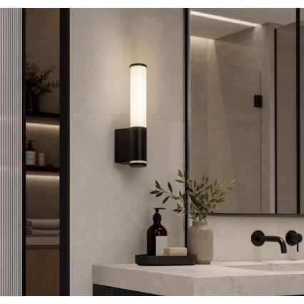 Rabalux - LED Kúpeľňové nástenné svietidlo LED/6W/230V IP44 čierna