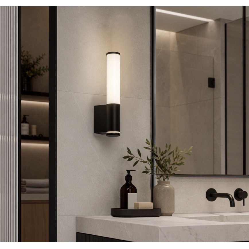 Rabalux - LED Kúpeľňové nástenné svietidlo LED/6W/230V IP44 čierna