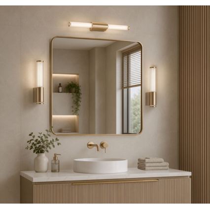 Rabalux - LED kúpeľňové osvetlenie na zrkadlo LED/8W/230V IP44 40 cm zlaté