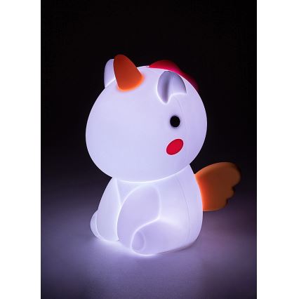 Rabalux - LED RGB Stmievateľná dotyková nabíjacia detská lampička LED/0,45W/5V