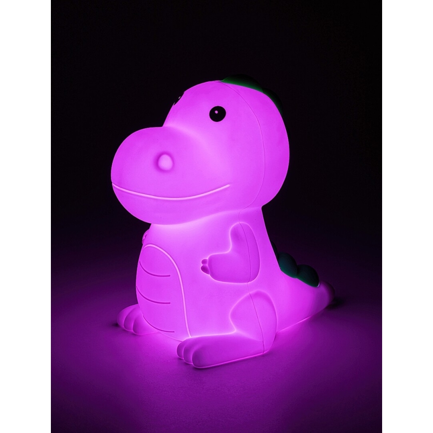 Rabalux - LED RGB Stmievateľná dotyková nabíjacia detská lampička LED/0,45W/5V