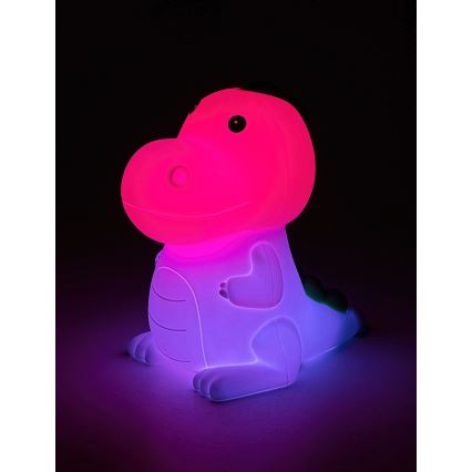 Rabalux - LED RGB Stmievateľná dotyková nabíjacia detská lampička LED/0,45W/5V