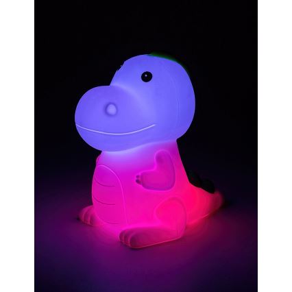 Rabalux - LED RGB Stmievateľná dotyková nabíjacia detská lampička LED/0,45W/5V