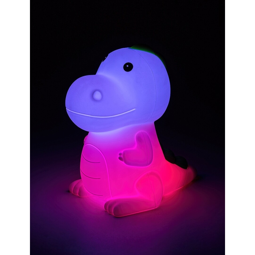 Rabalux - LED RGB Stmievateľná dotyková nabíjacia detská lampička LED/0,45W/5V