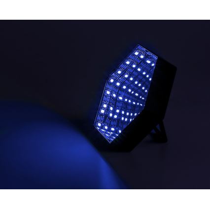 Rabalux - LED RGB Stmievateľná stolná lampa LED/1W/5V/3xAA + diaľkové ovládanie
