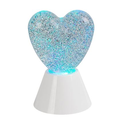 Rabalux - LED RGB Dekoračná lampa LED/0,8W/3xAA srdce