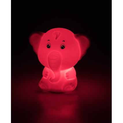 Rabalux - LED RGB dotykové nočné svetlo LED/0,05W/1xCR2032 slon