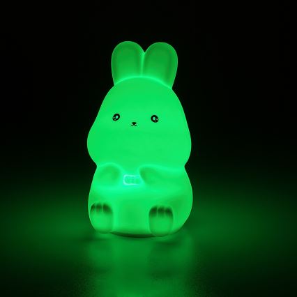 Rabalux - LED RGB Dotykové nočné svetlo LED/0,05W/1xCR2032 králik