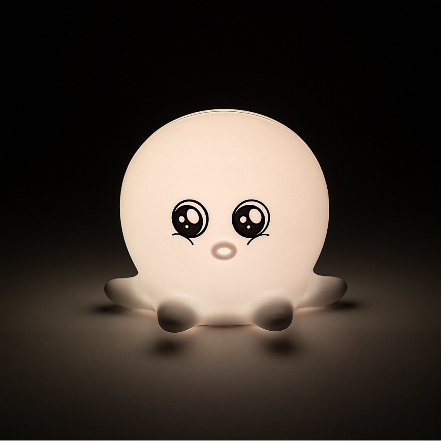 Rabalux - LED RGB Dotykové nočné svetlo LED/0,05W/1xCR2032 chobotnica