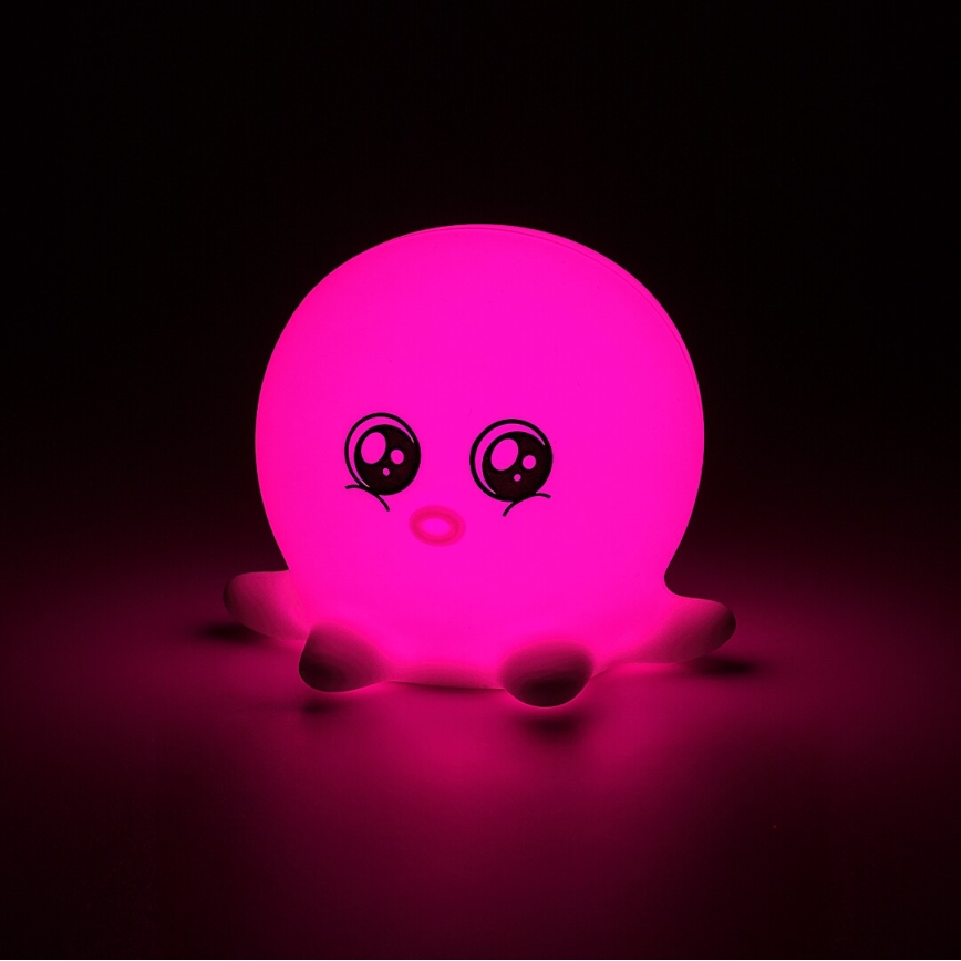Rabalux - LED RGB Dotykové nočné svetlo LED/0,05W/1xCR2032 chobotnica