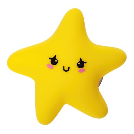 Rabalux - LED Stmievateľné nabíjateľné dotykové detské nočné svetlo LED/2,7W/5V 200 mAh hviezda