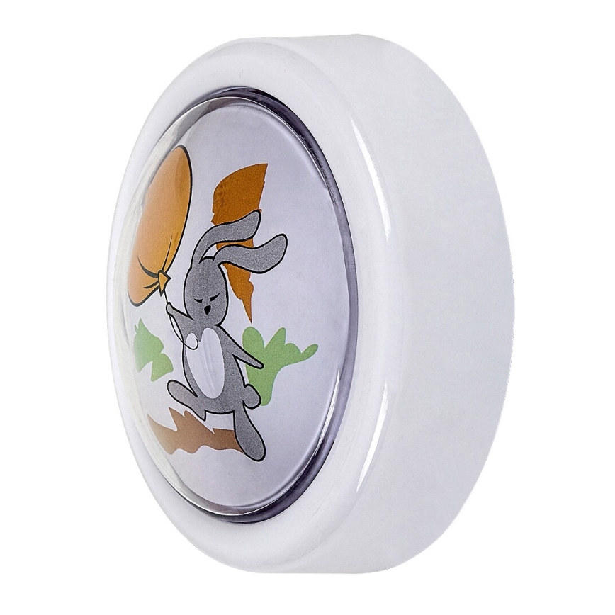 Rabalux - LED Detské nočné svetlo LED/0,3W/2xAA 6000K