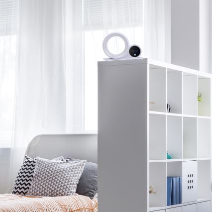 Rabalux - LED RGB Stolná lampa s reproduktorom LED/5W/230V