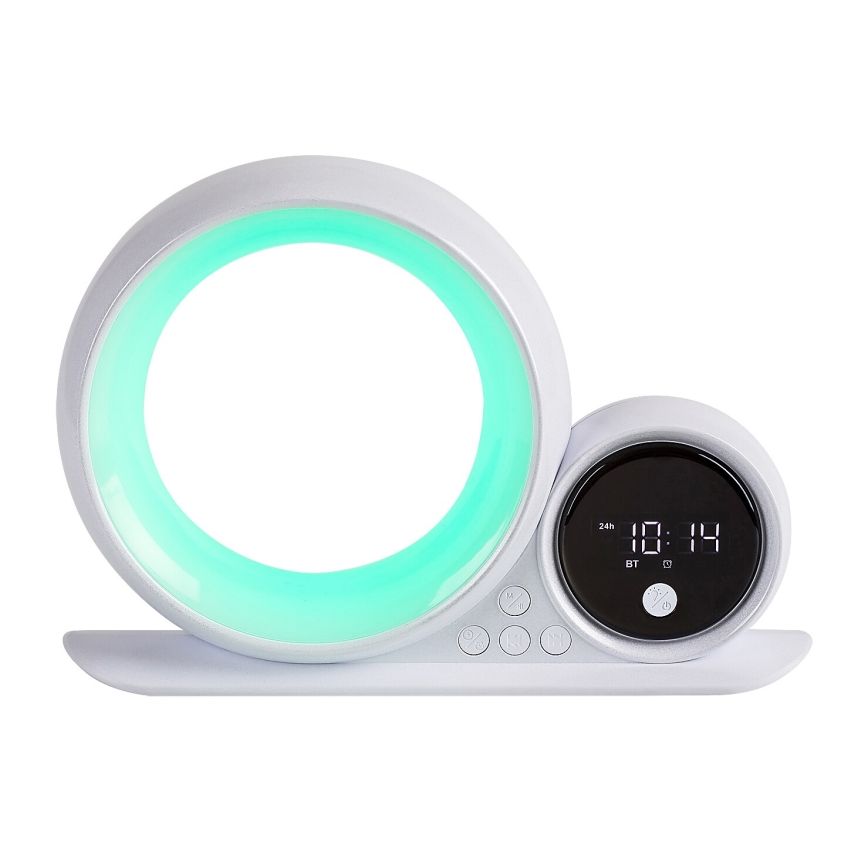 Rabalux - LED RGB Stolná lampa s reproduktorom LED/5W/230V