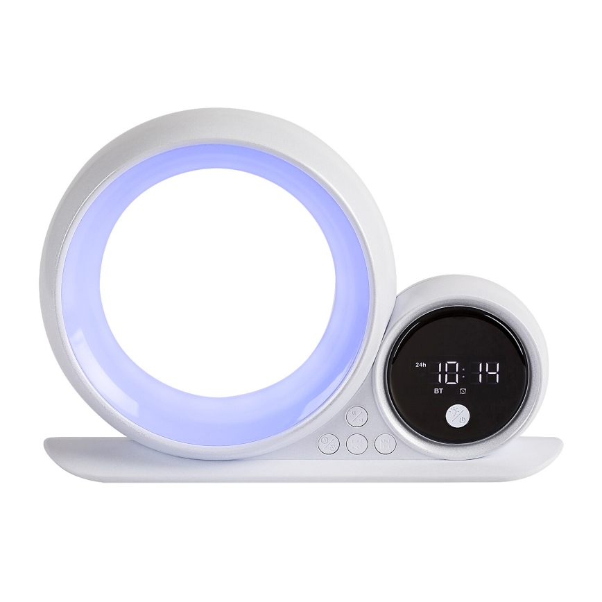 Rabalux - LED RGB Stolná lampa s reproduktorom LED/5W/230V
