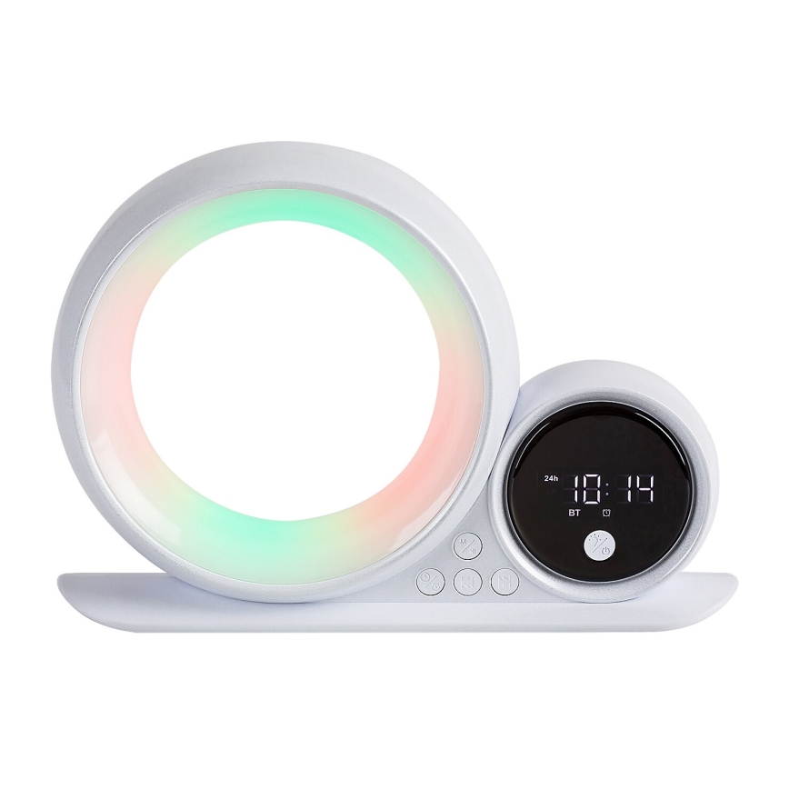 Rabalux - LED RGB Stolná lampa s reproduktorom LED/5W/230V