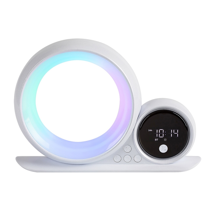 Rabalux - LED RGB Stolná lampa s reproduktorom LED/5W/230V