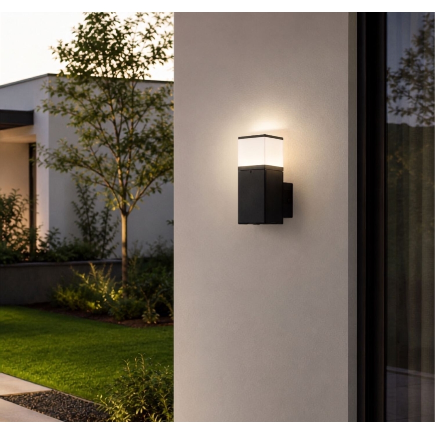 Rabalux - LED vonkajšie nástenné svietidlo so zásuvkou LED/10W/230V IP44