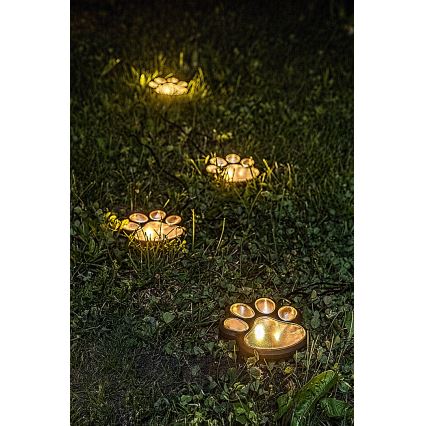 Rabalux - LED solárne svietidlo 4xLED/0,06W/1,2V IP44 600 mAh