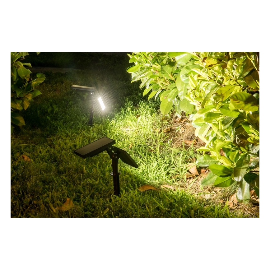 Rabalux - LED Solárny reflektor so senzorom LED/9,6W/3,7V IP44 2000 mAh