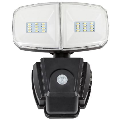 Rabalux - LED Solárny reflektor so senzorom LED/12W/3,7V IP44