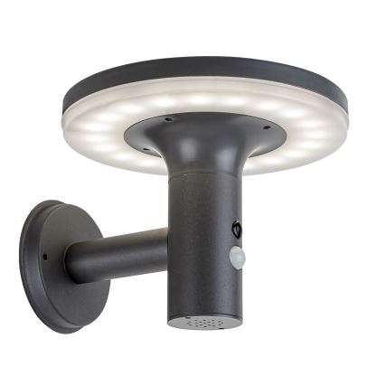 Rabalux - LED Solárne svietidlo so senzorom LED/10W/3,7V IP44