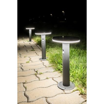 Rabalux - LED Solárne svietidlo so senzorom LED/10W/3,7V IP44 2500 mAh