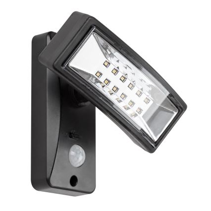 Rabalux - LED Solárne svietidlo so senzorom LED/2,4W/3,7V IP44