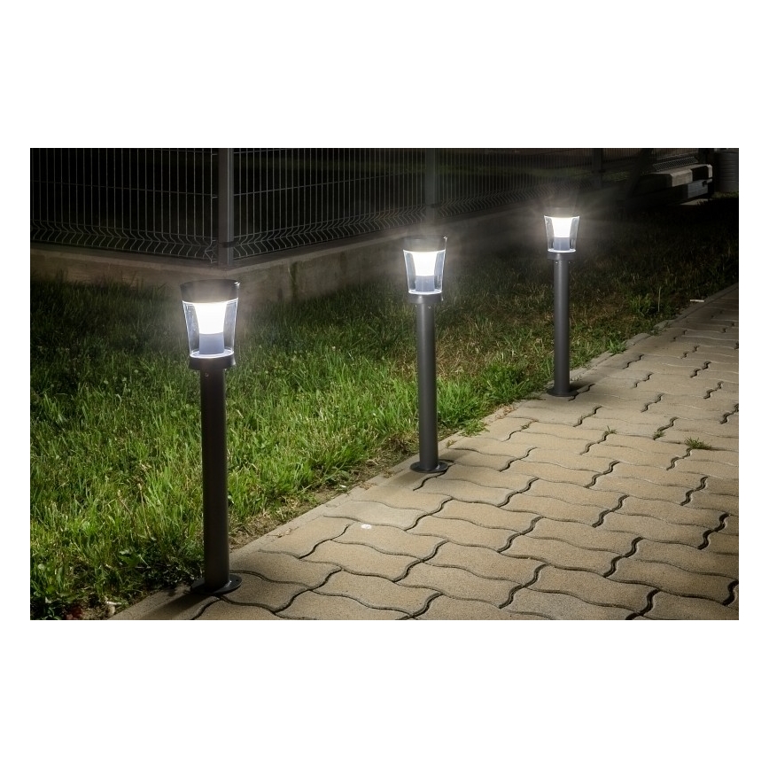 Rabalux - LED solárna lampa LED/3W/3,7V IP65 antracit 2000 mAh
