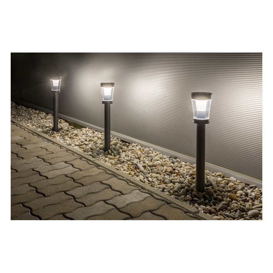 Rabalux - LED solárna lampa LED/3W/3,7V IP65 antracit 2000 mAh