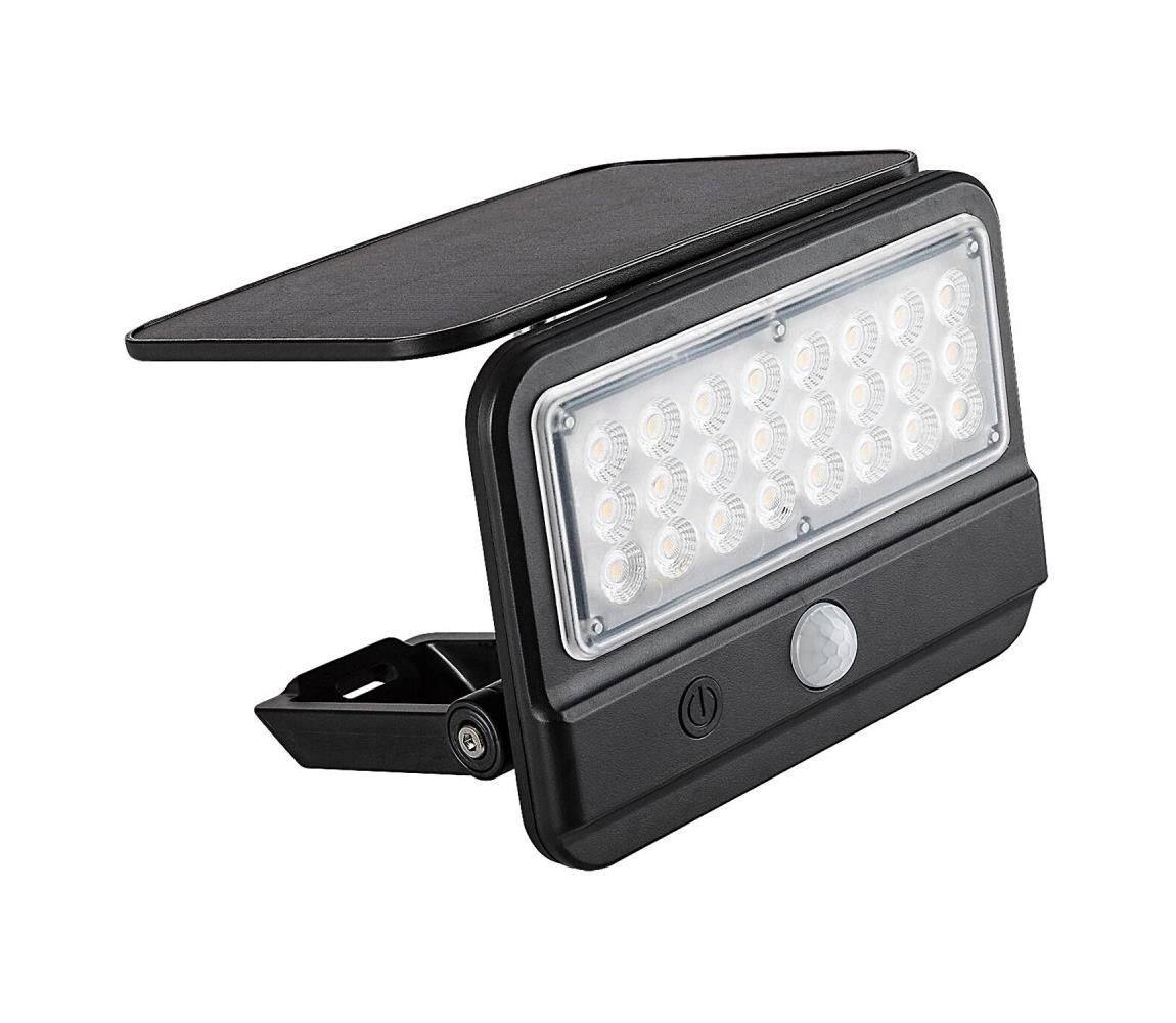 Rabalux Rabalux 77040 - LED Solárne nástenné svietidlo FLAXTON LED/7W/3,7V IP54 čierna