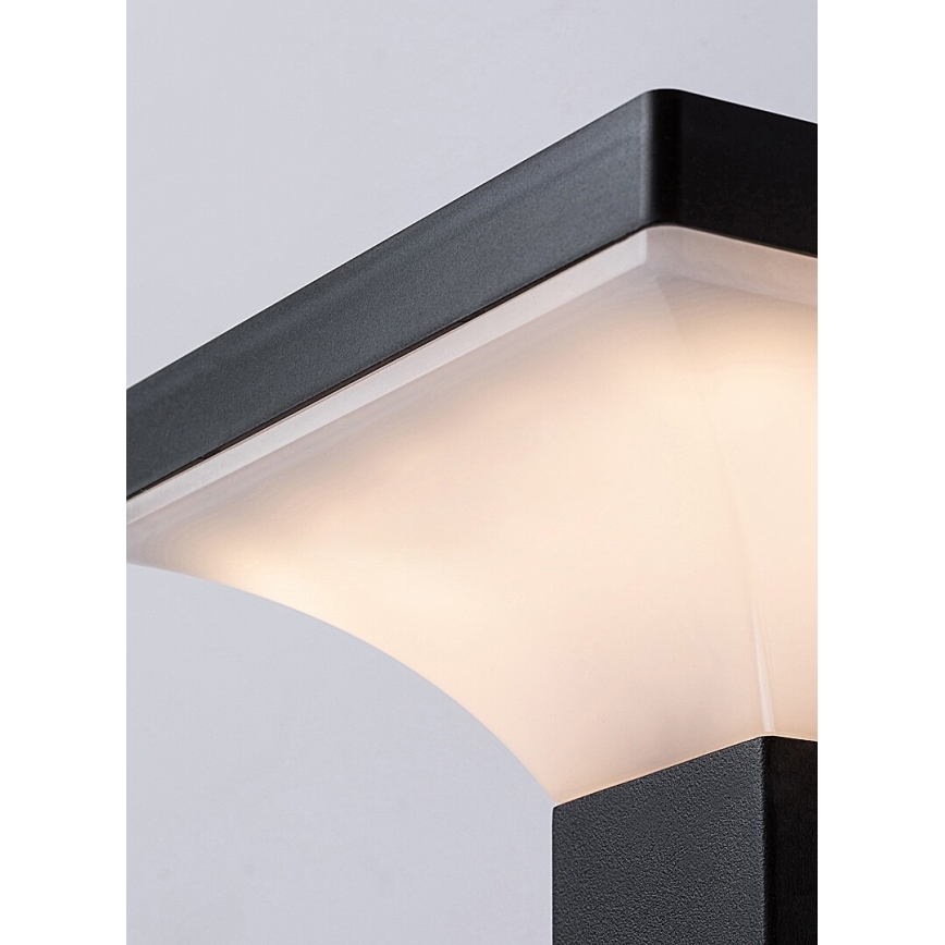 Rabalux - LED solárne nástenné svietidlo so senzorom LED/4W/230V IP44 čierna 2200 mAh