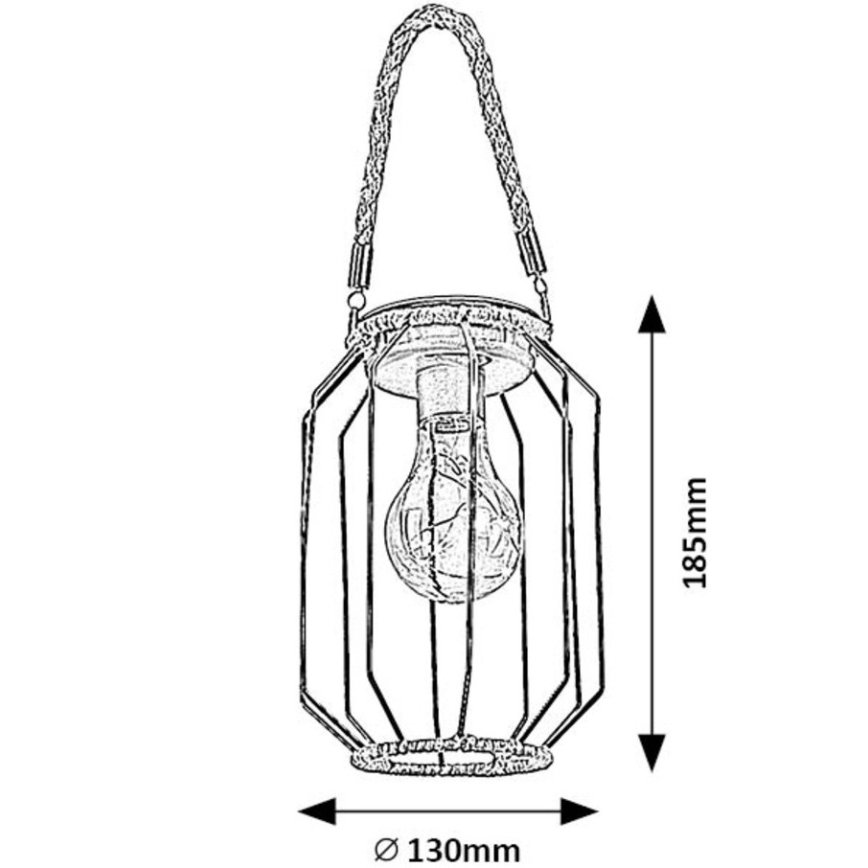 Rabalux - LED Solárne svietidlo LED/0,2W/1,2V IP44