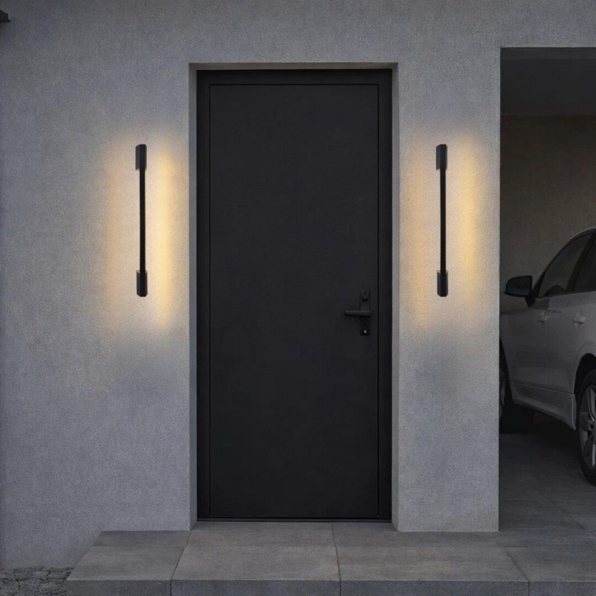 Rabalux - vonkajšie LED nástenné svietidlo LED/8W/230V IP54 59,5 cm čierne
