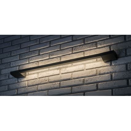 Rabalux - vonkajšie LED nástenné svietidlo LED/8W/230V IP54 59,5 cm čierne