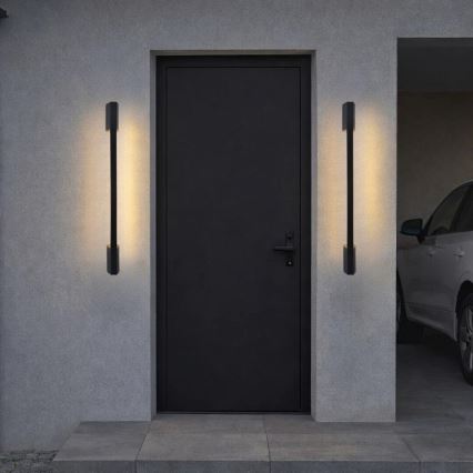 Rabalux - LED vonkajšie nástenné svietidlo LED/8W/230V IP54 90 cm čierne