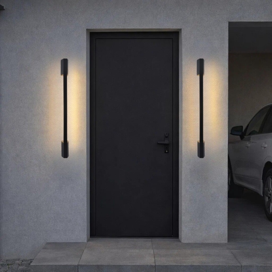 Rabalux - LED vonkajšie nástenné svietidlo LED/8W/230V IP54 90 cm čierne