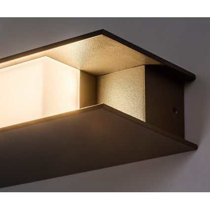 Rabalux - LED vonkajšie nástenné svietidlo LED/13W/230V IP65 antracit