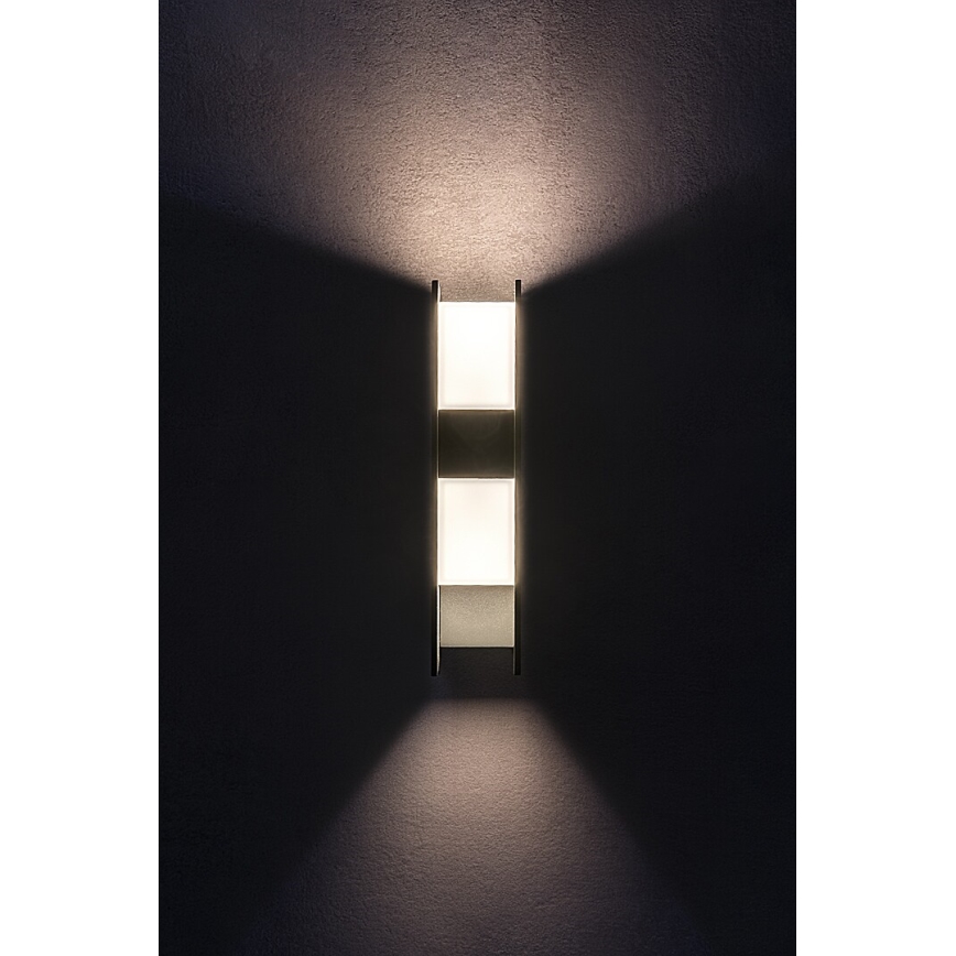 Rabalux - LED vonkajšie nástenné svietidlo LED/13W/230V IP65 antracit