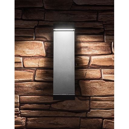 Rabalux - vonkajšie nástenné LED svietidlo 13 W/230 V IP65 antracit