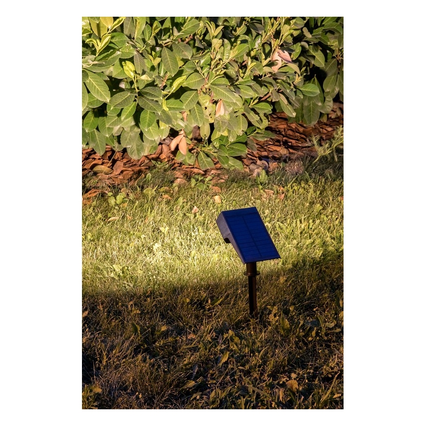 Rabalux - LED solárne svietidlo LED/0,5W/3,7V IP65 čierna 3000 mAh