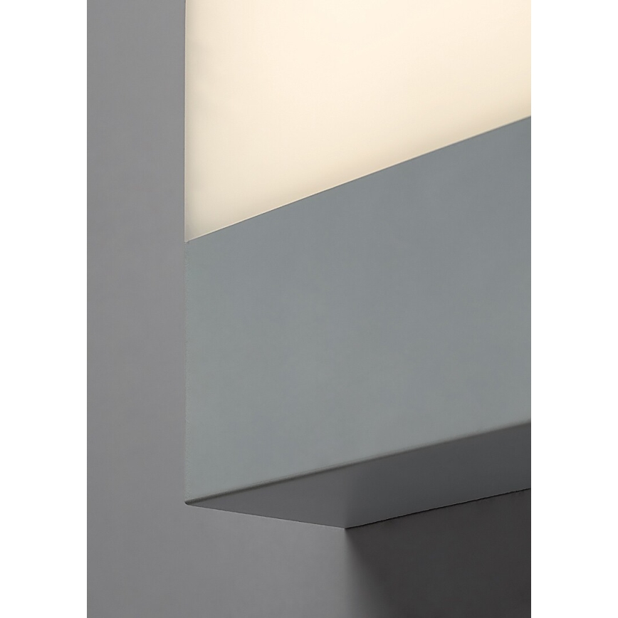 Rabalux - LED Vonkajšie nástenné svietidlo LED/10W/230V IP44 biela