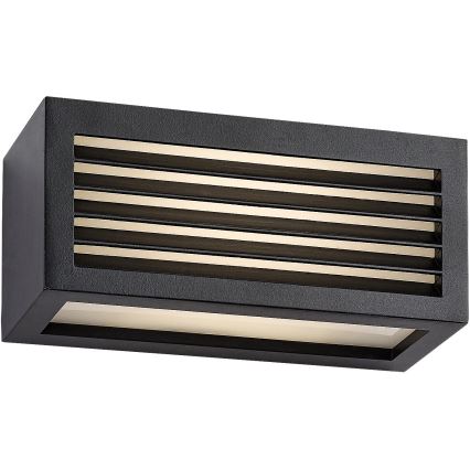 Rabalux - LED Vonkajšie nástenné svietidlo LED/10W/230V IP54 čierna