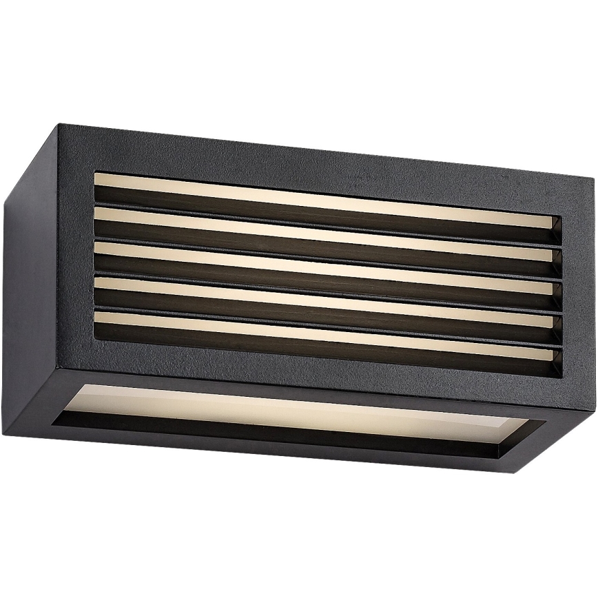 Rabalux - LED Vonkajšie nástenné svietidlo LED/10W/230V IP54 čierna
