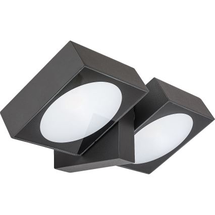 Rabalux - LED Vonkajšie nástenné flexibilné svietidlo 2xLED/7W/230V IP54 antracit