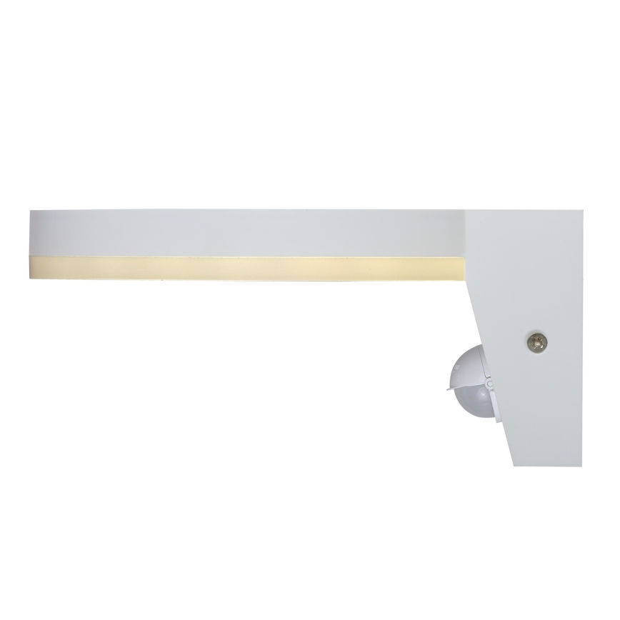 Rabalux - LED Vonkajšie nástenné svietidlo so senzorom LED/9W/230V 2700/4000/6500K IP54 biela