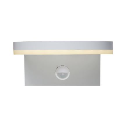 Rabalux - LED Vonkajšie nástenné svietidlo so senzorom LED/9W/230V 2700/4000/6500K IP54 biela