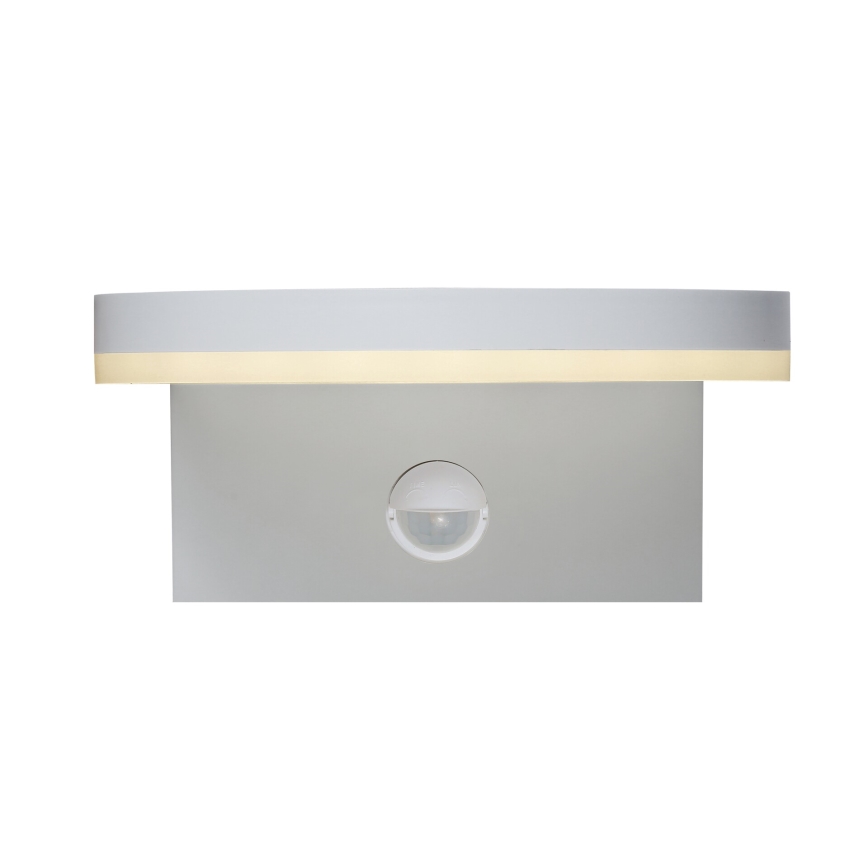 Rabalux - LED Vonkajšie nástenné svietidlo so senzorom LED/9W/230V 2700/4000/6500K IP54 biela