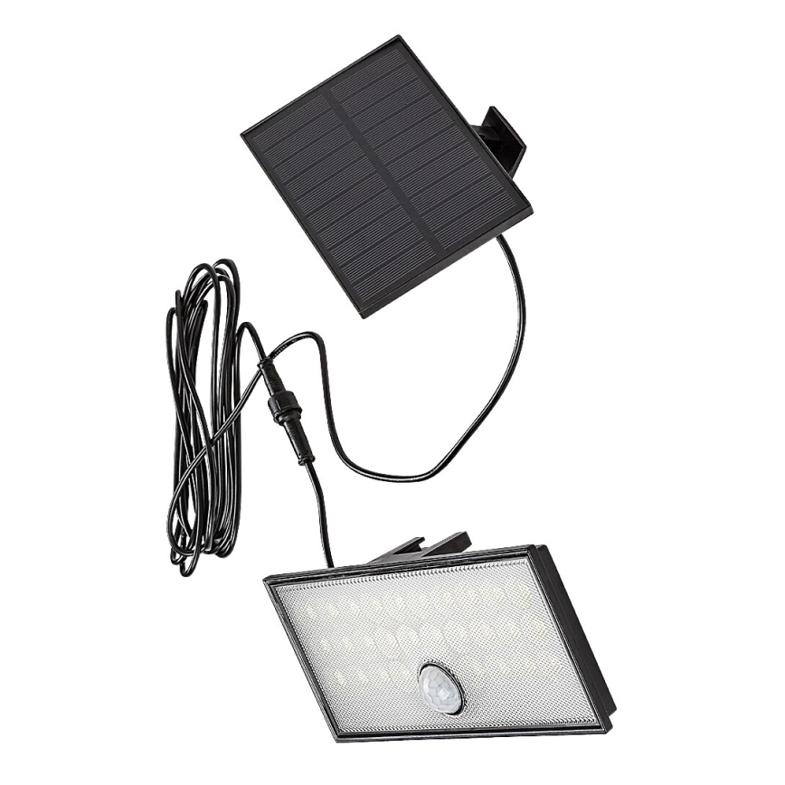 Rabalux - LED solárny reflektor so senzorom LED/8W/3,7V 1800mAh IP65 + diaľkové ovládanie