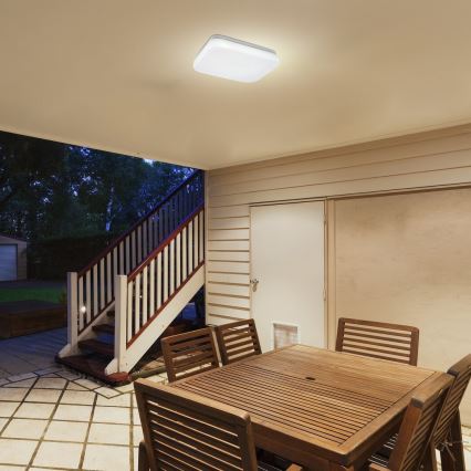 Rabalux - LED Kúpeľňové stropné svietidlo so senzorom LED/18W/230V 3000K IP44